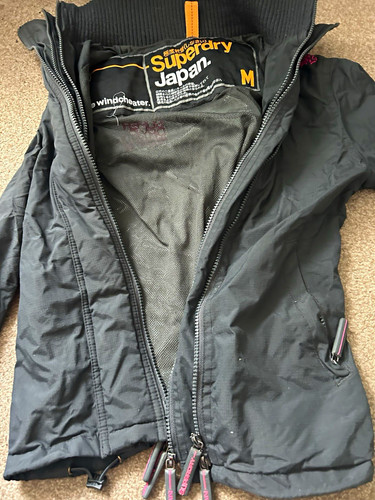 Superdry windcheater black - superdry,