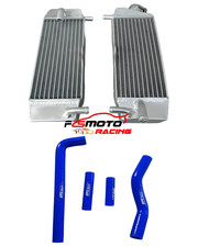 Aluminum Radiator+Blue Hose