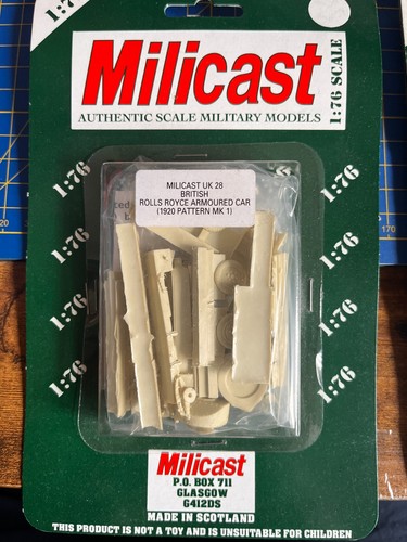 Milicast resin model kit - resin,