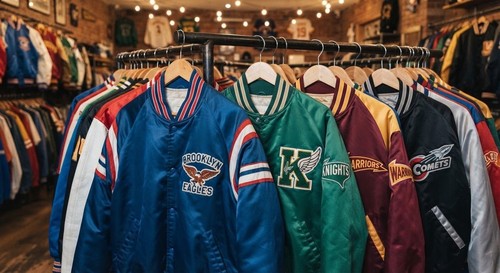 Vintage baseball jackets - baseball,