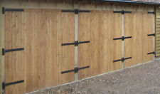 GARAGE DOORS WOODEN SIDE HUNG