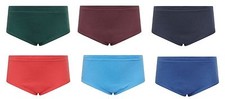 David Luke School Uniform Double Gusset Gym Knickers. Many Colours. Large Sizes.
