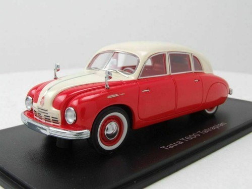 Tatra t600 tatraplan red beige - t600,
