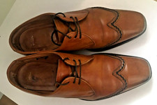 PAUL SMITH MENS BEIGE DERBY