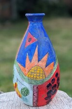 Handmade Art Pottery Multi