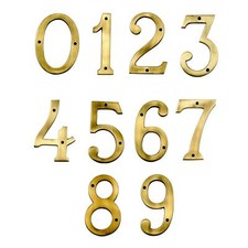 6" Large Size Door Numbers