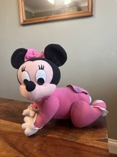 Vintage 1995 Disney Touch 'N Crawl Crawling Baby Minnie Mouse - Not working 