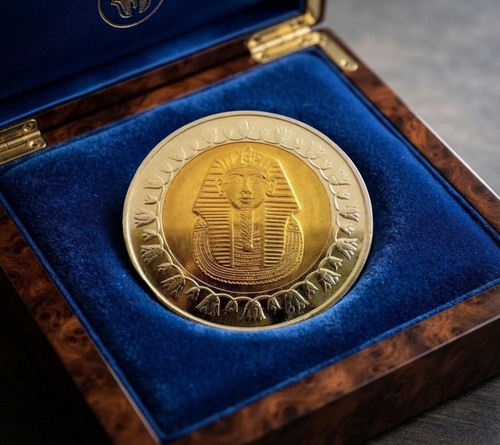 Egyptian pound royal coin - egyptian,