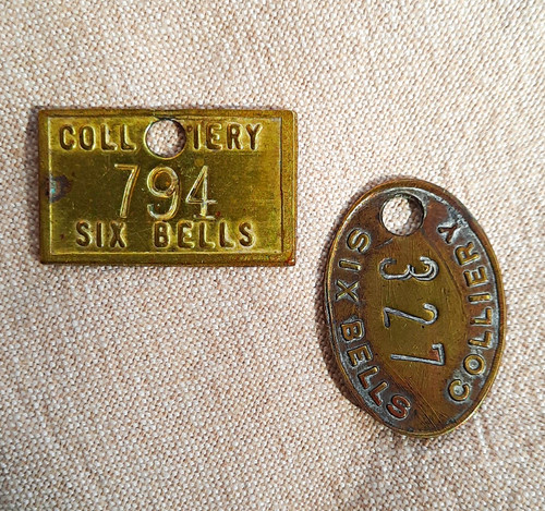 Pair vintage six bells - six,