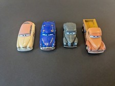 Disney Pixar Cars 3 Bundle - Louise Nash, Hot Rod, Hudson Hornet, Smokey