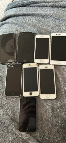 Apple iphone mixed lot 7 - apple,
