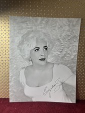Elizabeth Taylor Signed