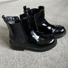 Girls NEXT patent Black Ankle