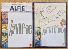 Alfie 1965 Michael Caine DVD + Slipcase + Signatures Julia Foster, Shirley Anne