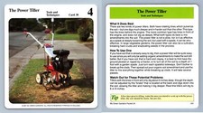 The Power Tiller #38 Tools - My Green Gardens 1987 Cardmark Card
