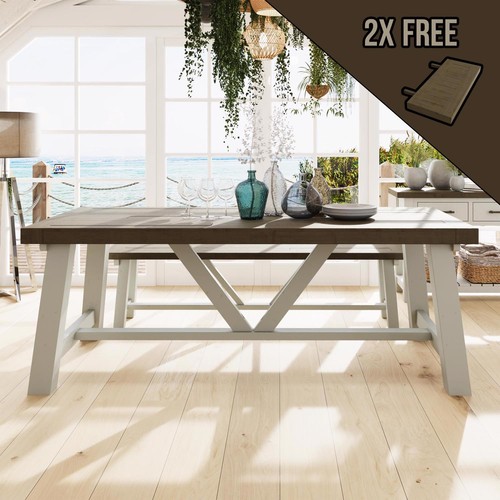 Dining table reclaimed - dining, pine