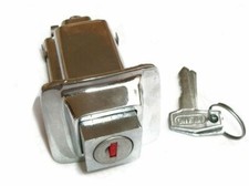 Vespa Chrome Plated Seat Lock