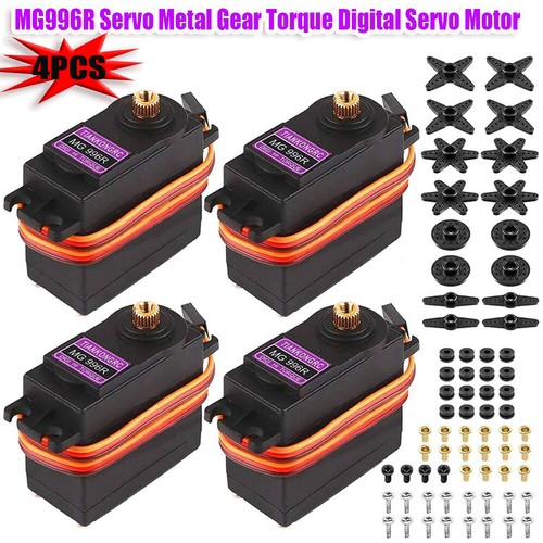 4pcs full servo digital mg996r - full,