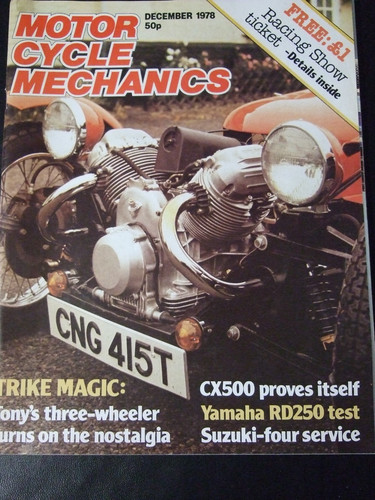 Motor cycle mechanics - mechanics, magazine