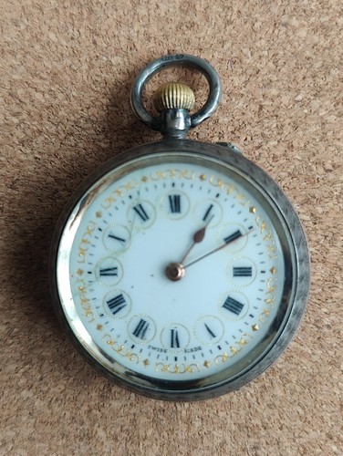 Ladies vintage antique silver