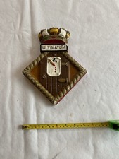 Vintage Ceramic Wall Plaque
