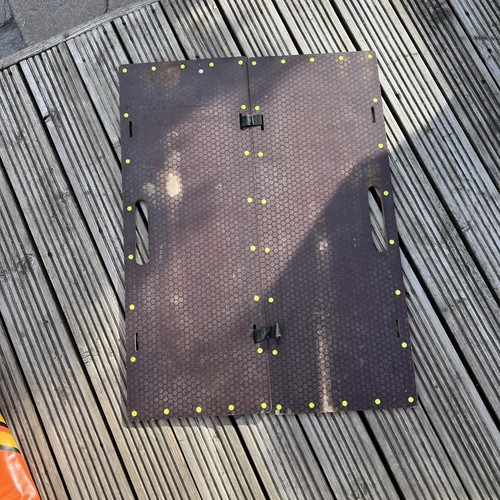 Folding loft crawling board - folding,