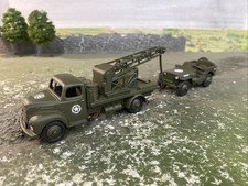 DINKY Fordson Wreck Truck & 153a Jeep MILITARY. U. S. Army Code 3.