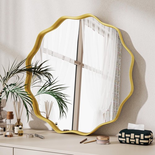 Wavy round mirror - wavy, 20"