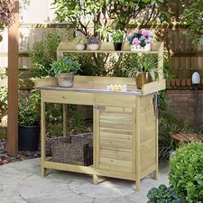 Potting Bench Table Garden