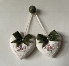 Pair of Hanging Hearts in
