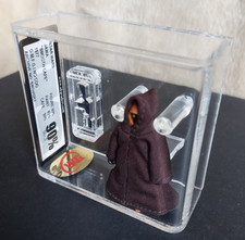 GRADED VINTAGE STAR WARS  UKG not AFA 90% - JAWA - NO COO - NEW CASE