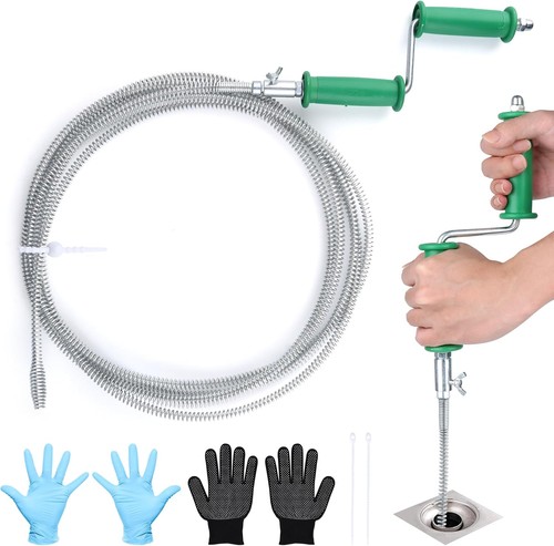 Flexible drain auger plumbing - drain,