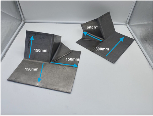 Lead front tray corners - corners, for