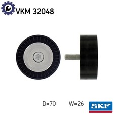 DEFLECTIONGUIDE PULLEY VRIBBED