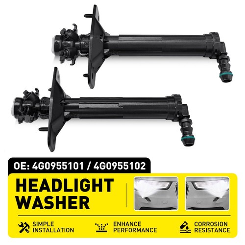 Headlight washer jet left - 2x,