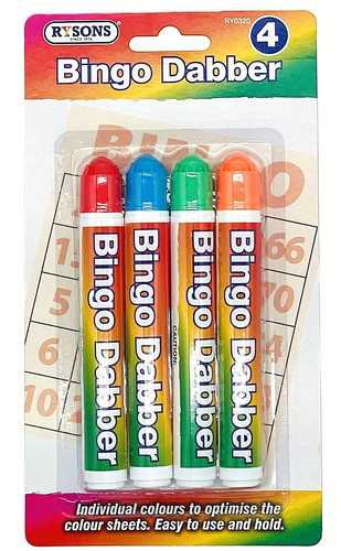 Bingo dabbers pack red - pack,