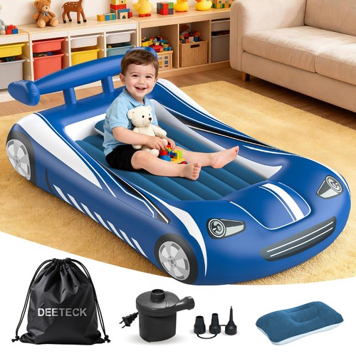 Inflatable toddler travel bed - toddler,