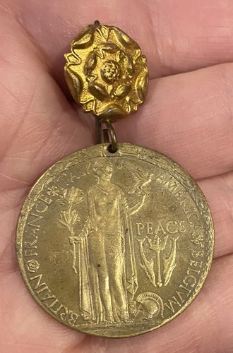 The great war peace medallion - great,