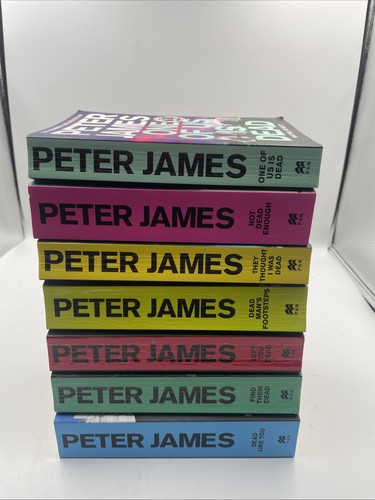 Peter james books bundle 7 - peter,