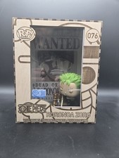 Zoro Wanted Poster Custom Wood
