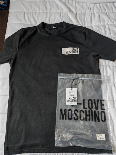 Moschino men shirt black - moschino,