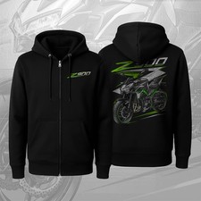 Kawasaki Z900 2017-2025 for Riders - Motorcycle ZIP Hoodie