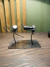 Nut And Bolt Metal Art Figure