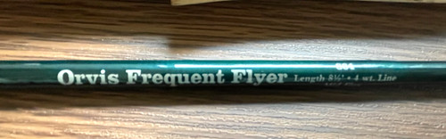 Orvis frequent flyer - frequent,