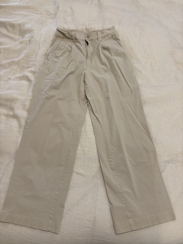 Muji cotton wide leg - cotton,
