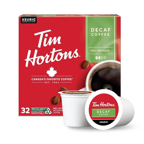 Tim hortons decaf medium - tim, decaf,