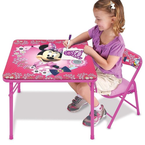 Minnie mouse table chair set - mouse,