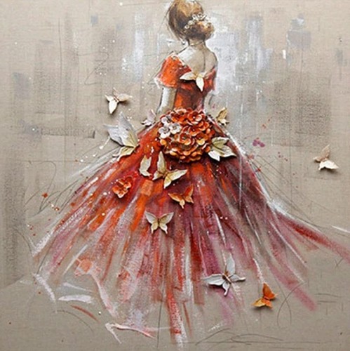 Ballerina cross - ),