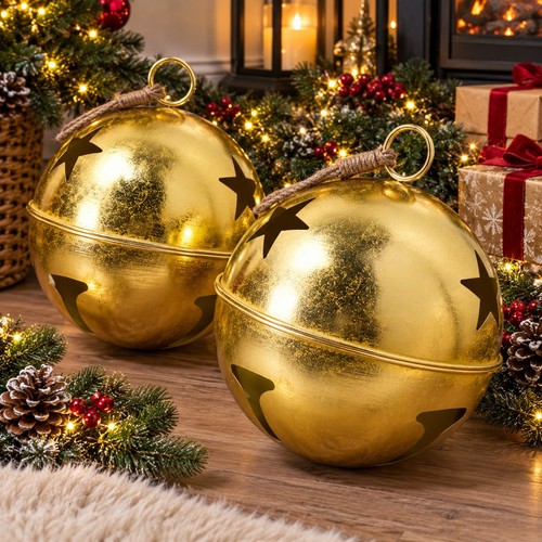 Set large gold christmas - 2,