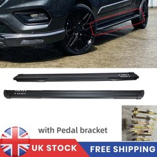 BLACK SIDE STEPS SWB SIDE BARS